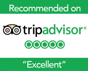 Recommended by TripAdvisor Community with 5 stars